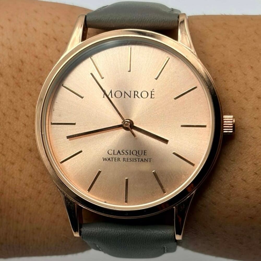 Gold Monroe Men's Watch